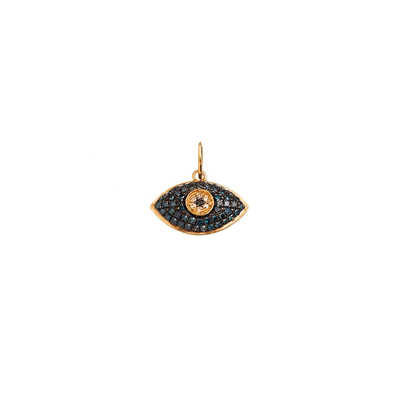 Bluish Green Eye Pendant