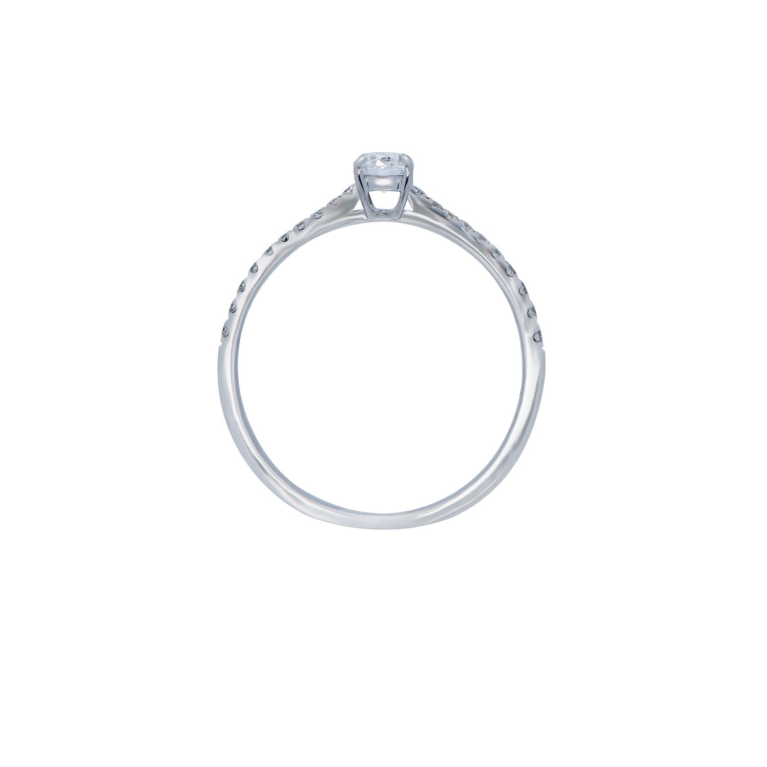 0.18ct Aria Setting Diamond Engagement Ring