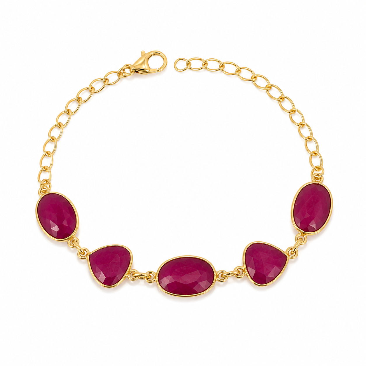 Natural Ruby Bracelet