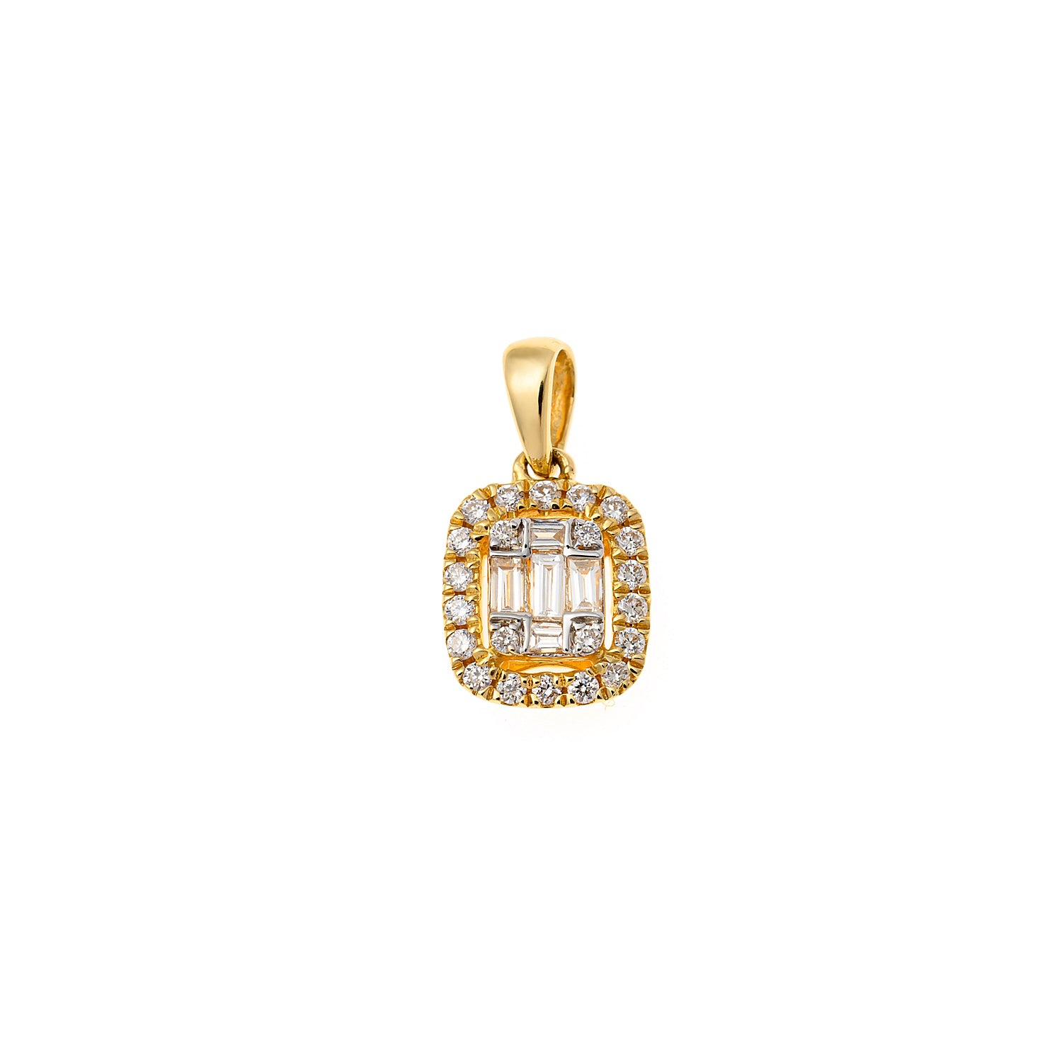 Multi Diamond Pendant