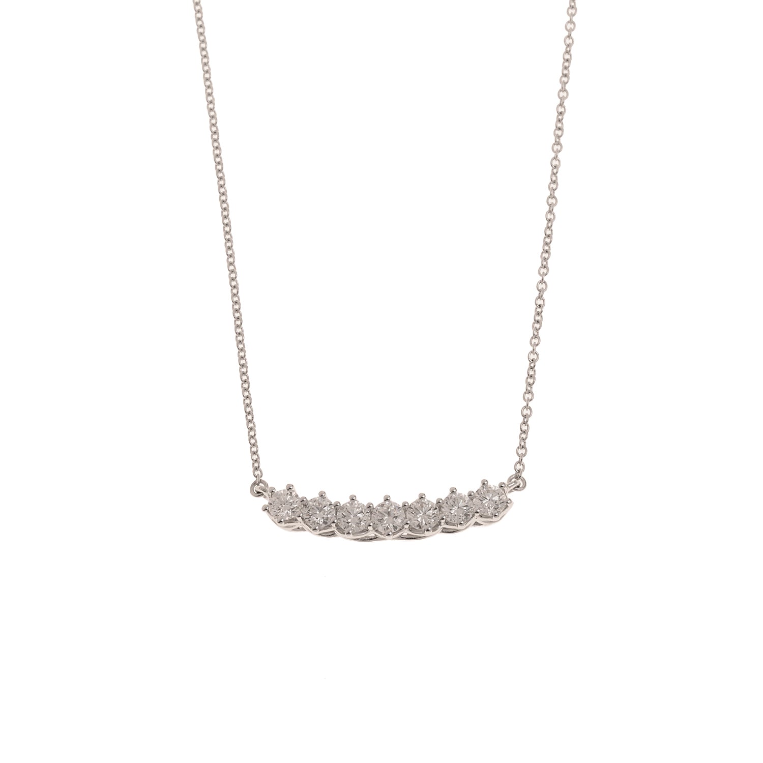 Diamond Bar Necklace