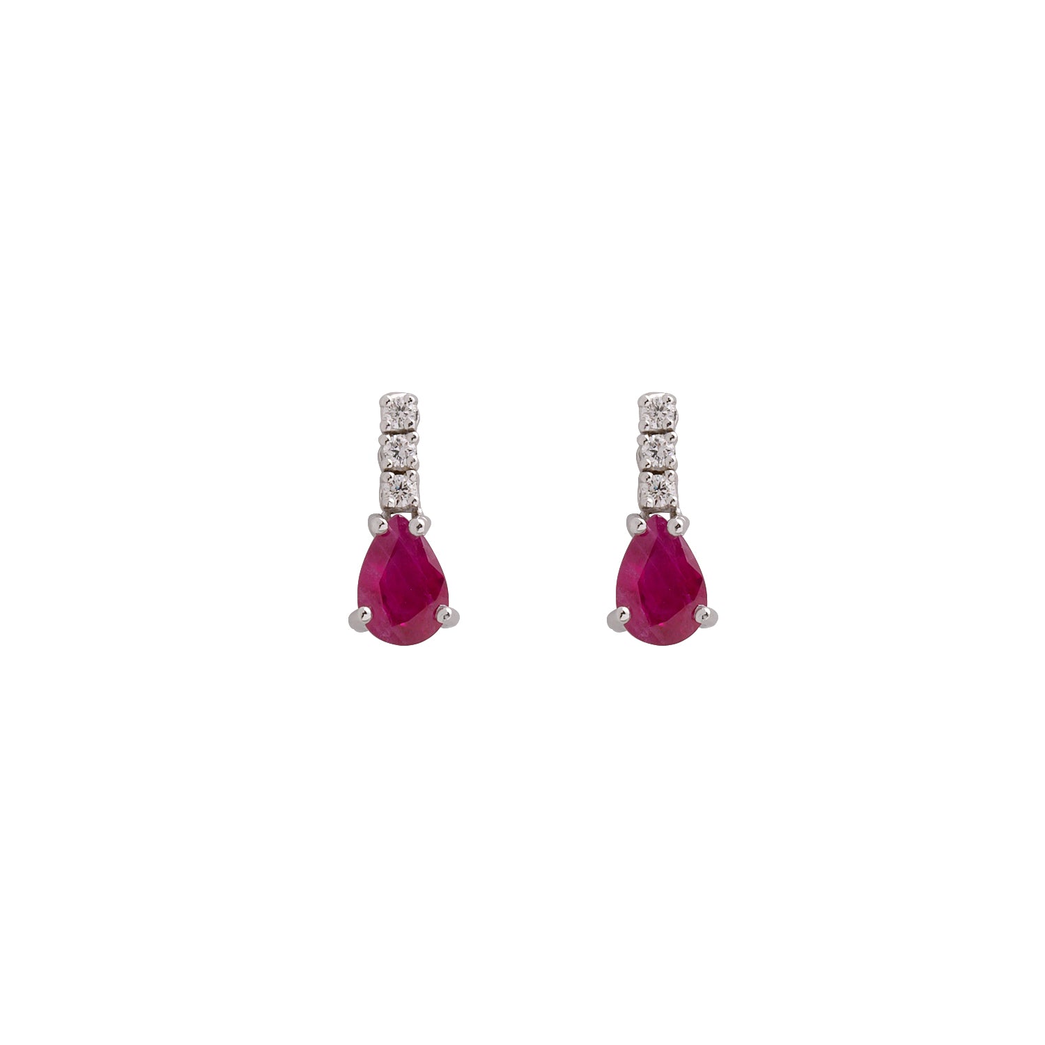 Ruby Drop Earrings