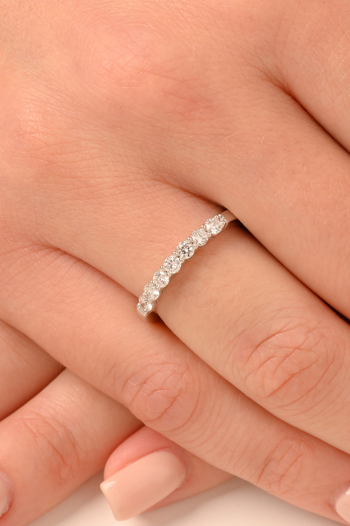 White Gold Diamond Ring