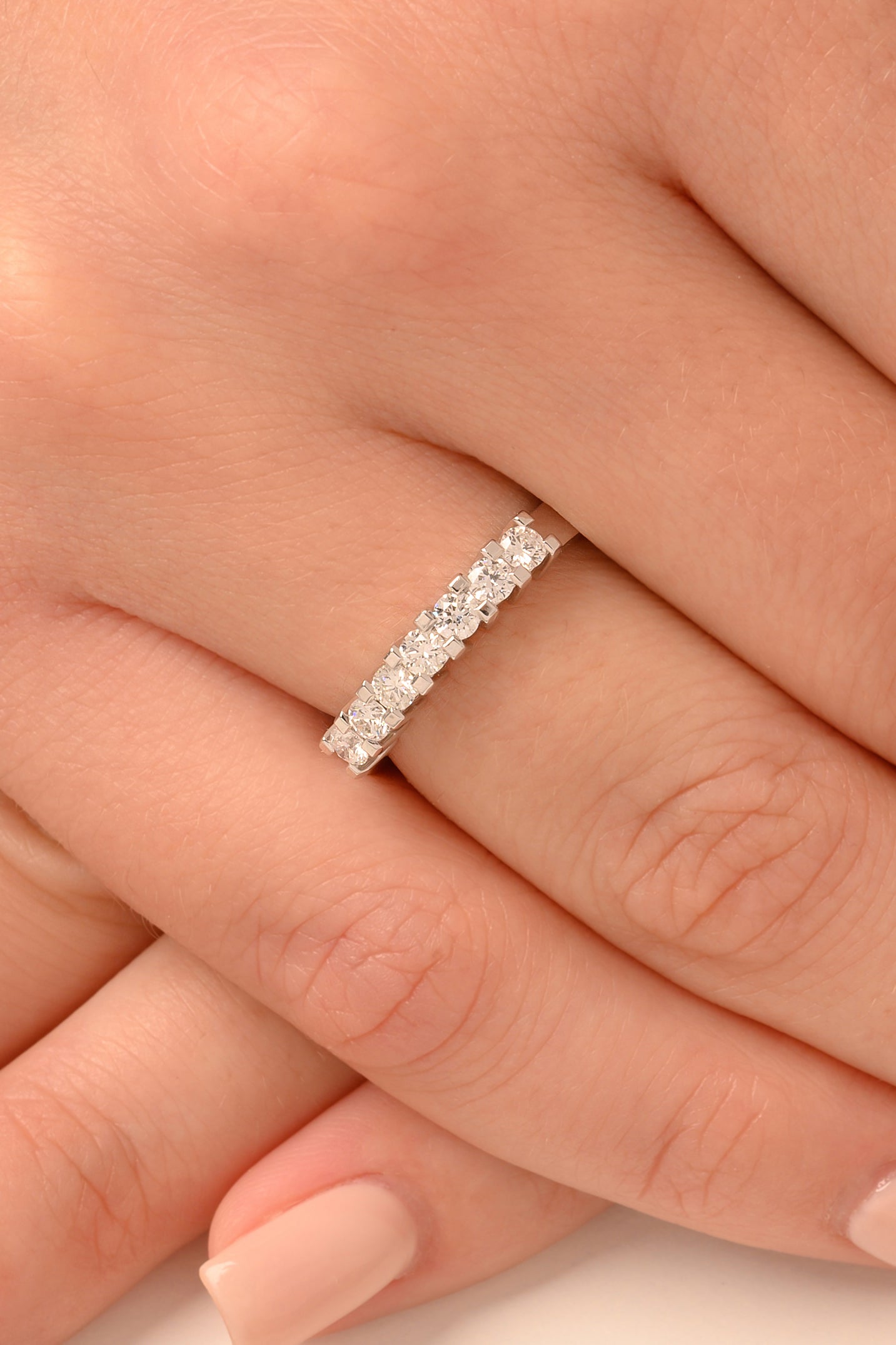 White Gold Diamond Ring
