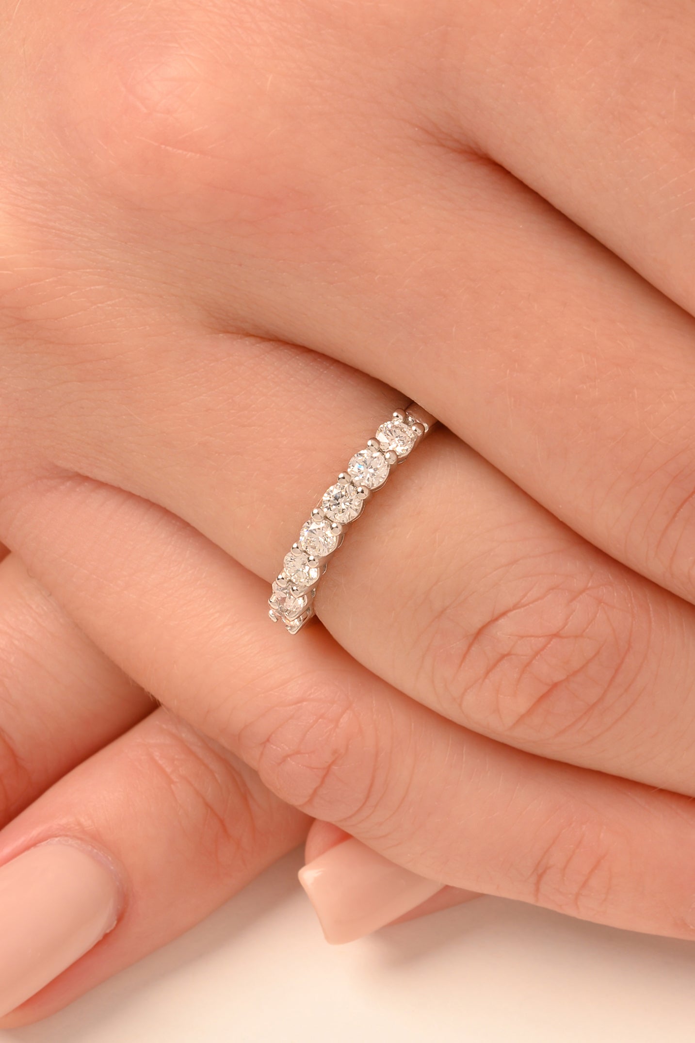 White Gold Diamond Ring