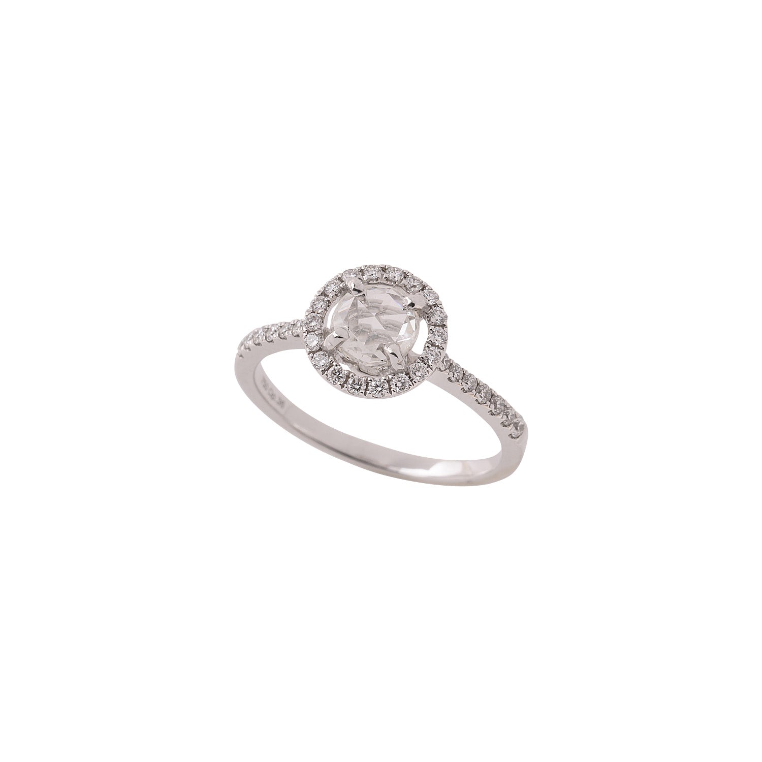 Rose cut diamond Ring