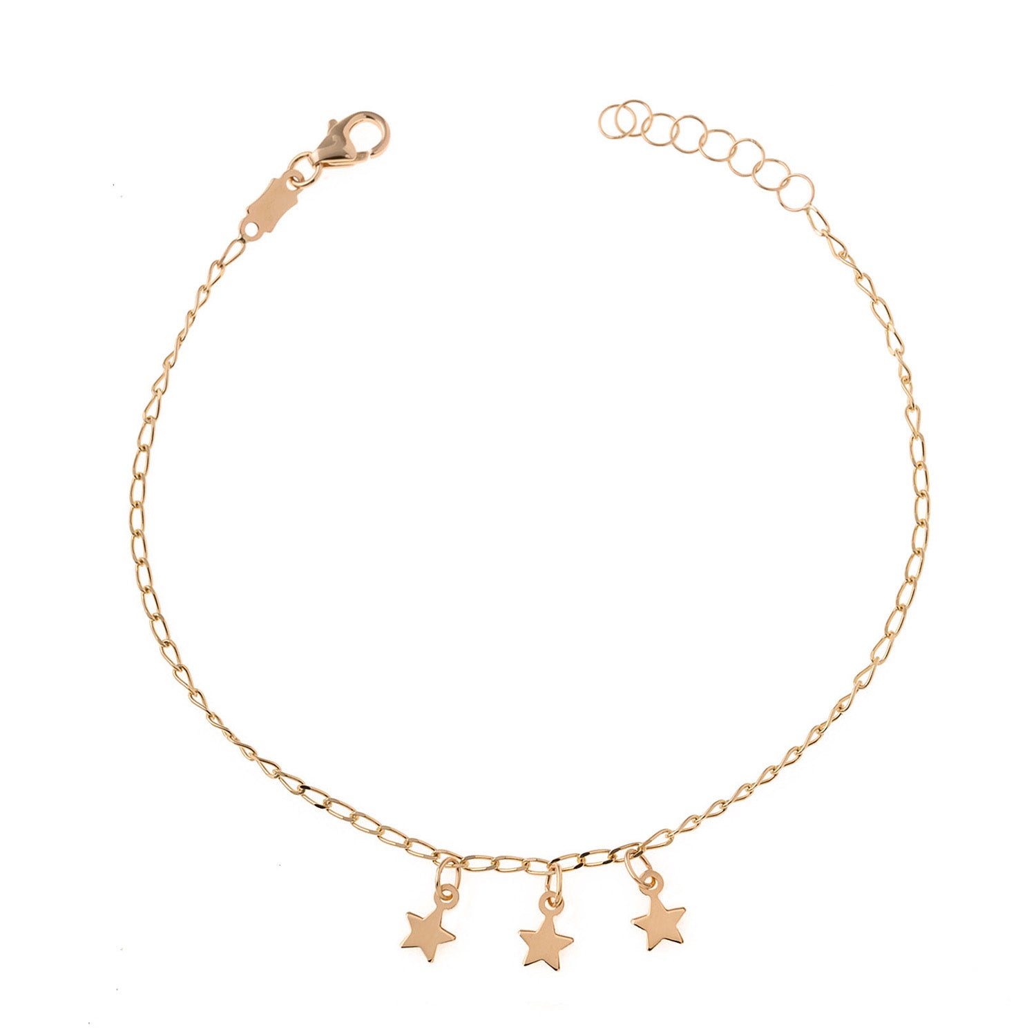 Gold Hearts Bracelet