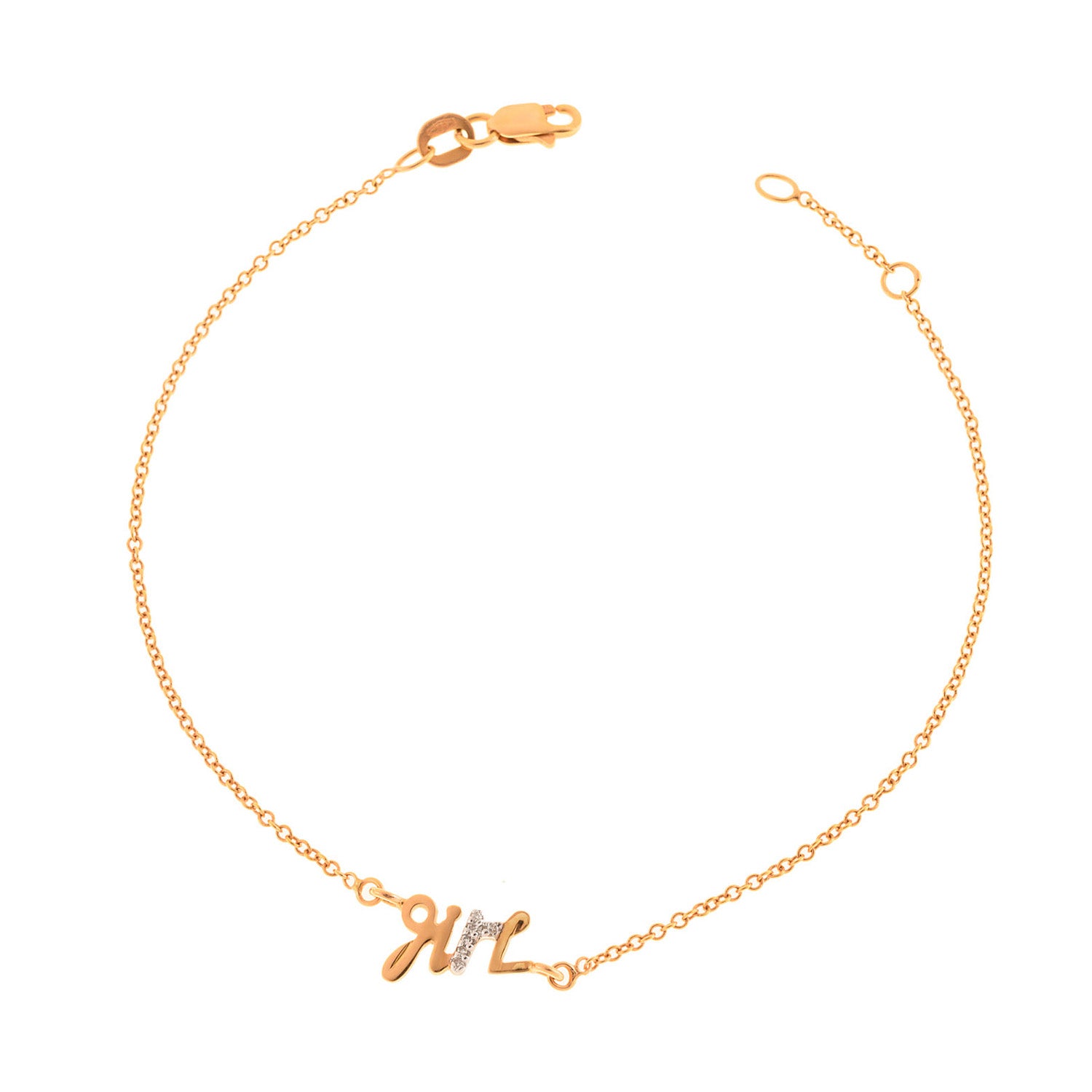 Girl Diamond chain Bracelet