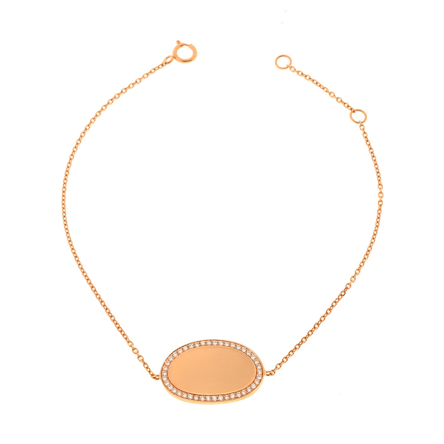 Oval Diamond Bracelet