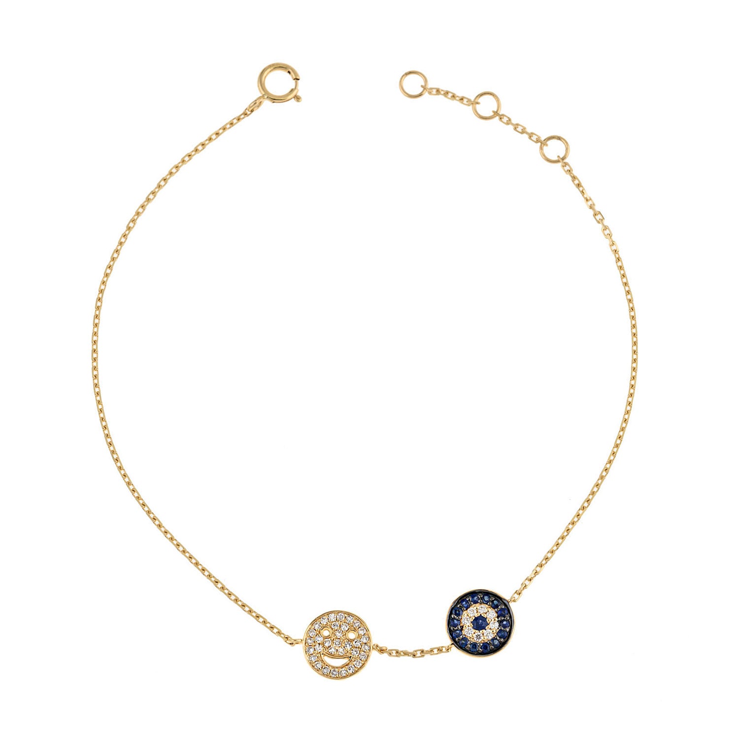 Smile Face Eye Bracelet