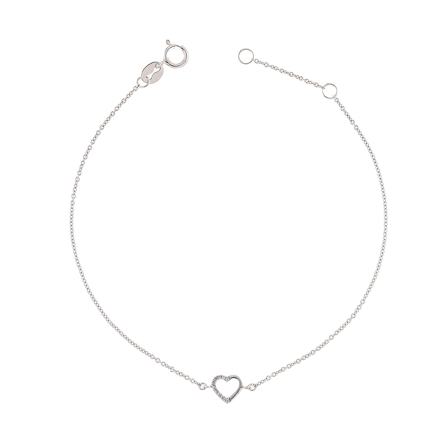 Heart Chain Bracelet