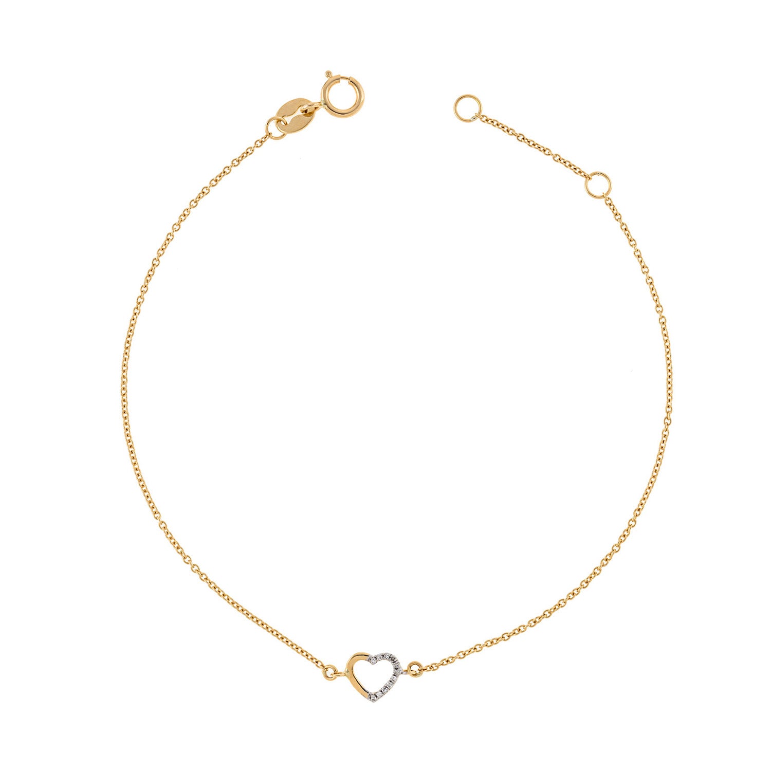 Heart Chain Bracelet