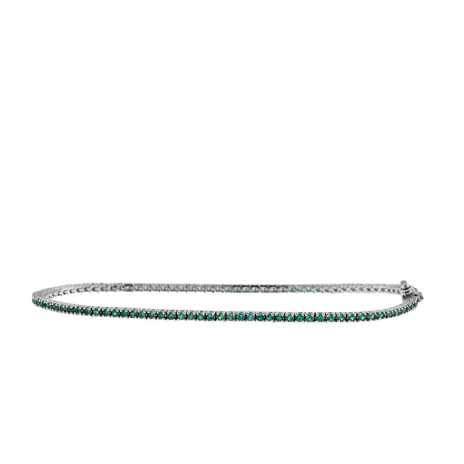 Emerald Riviera Tennis Bracelet
