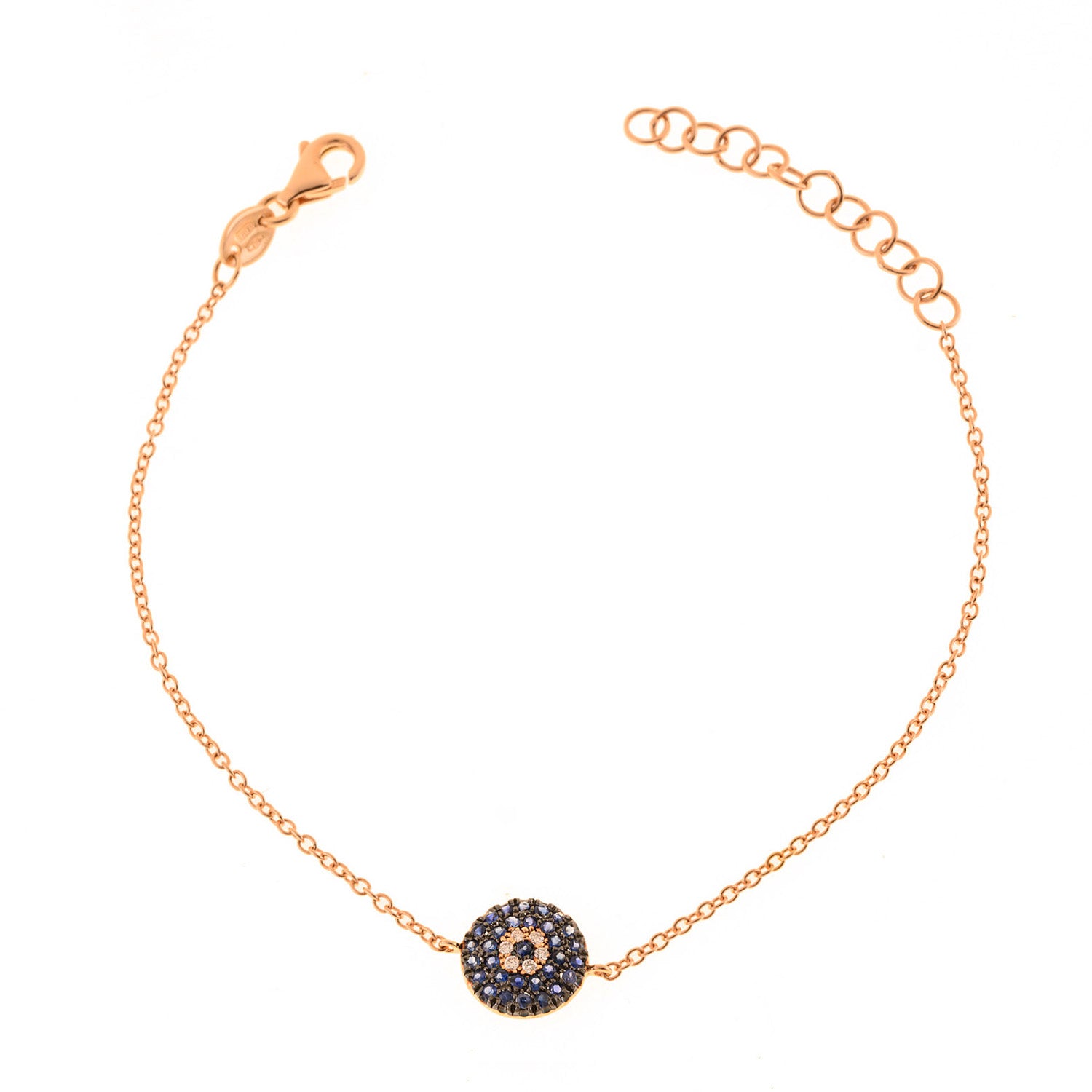 Sapphire and Diamond Eye Bracelet