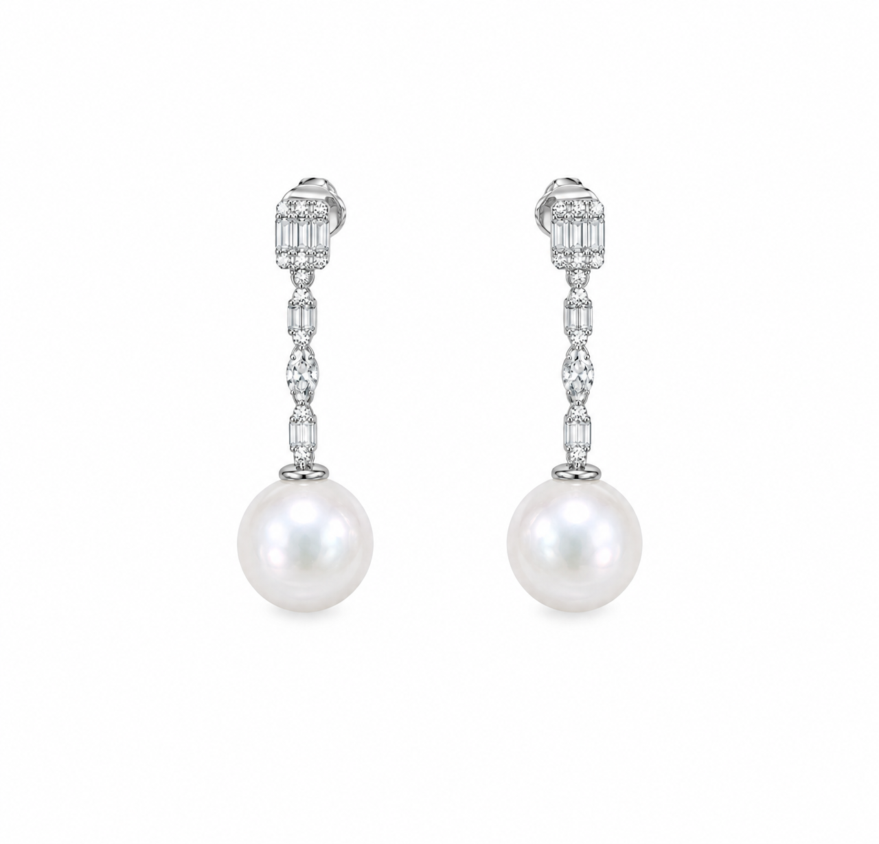 Pearl Diamond Drops