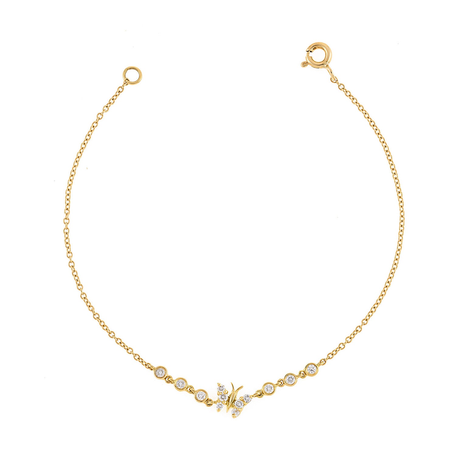 Butterfly Diamond Bracelet
