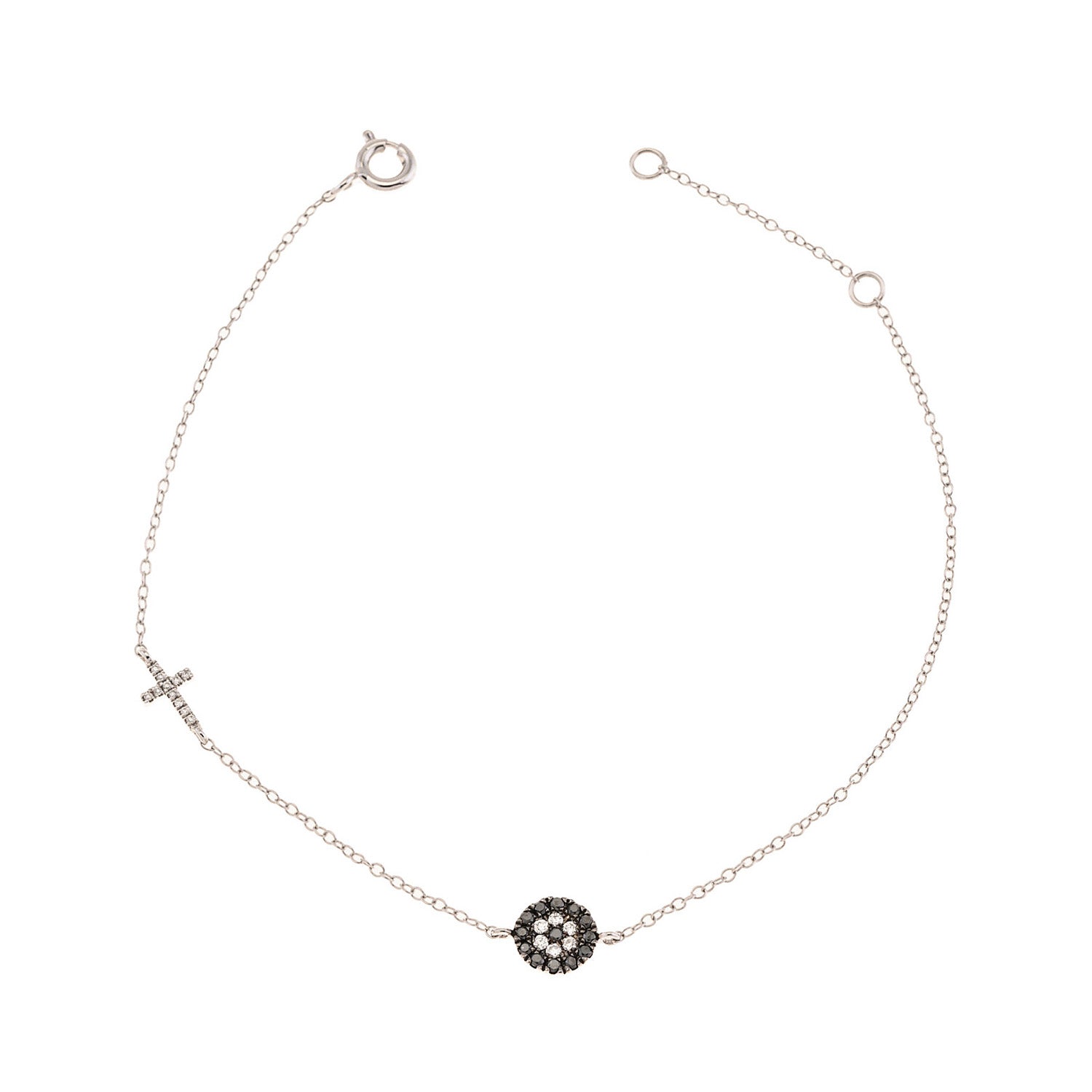 Eye and Cross Bracelet