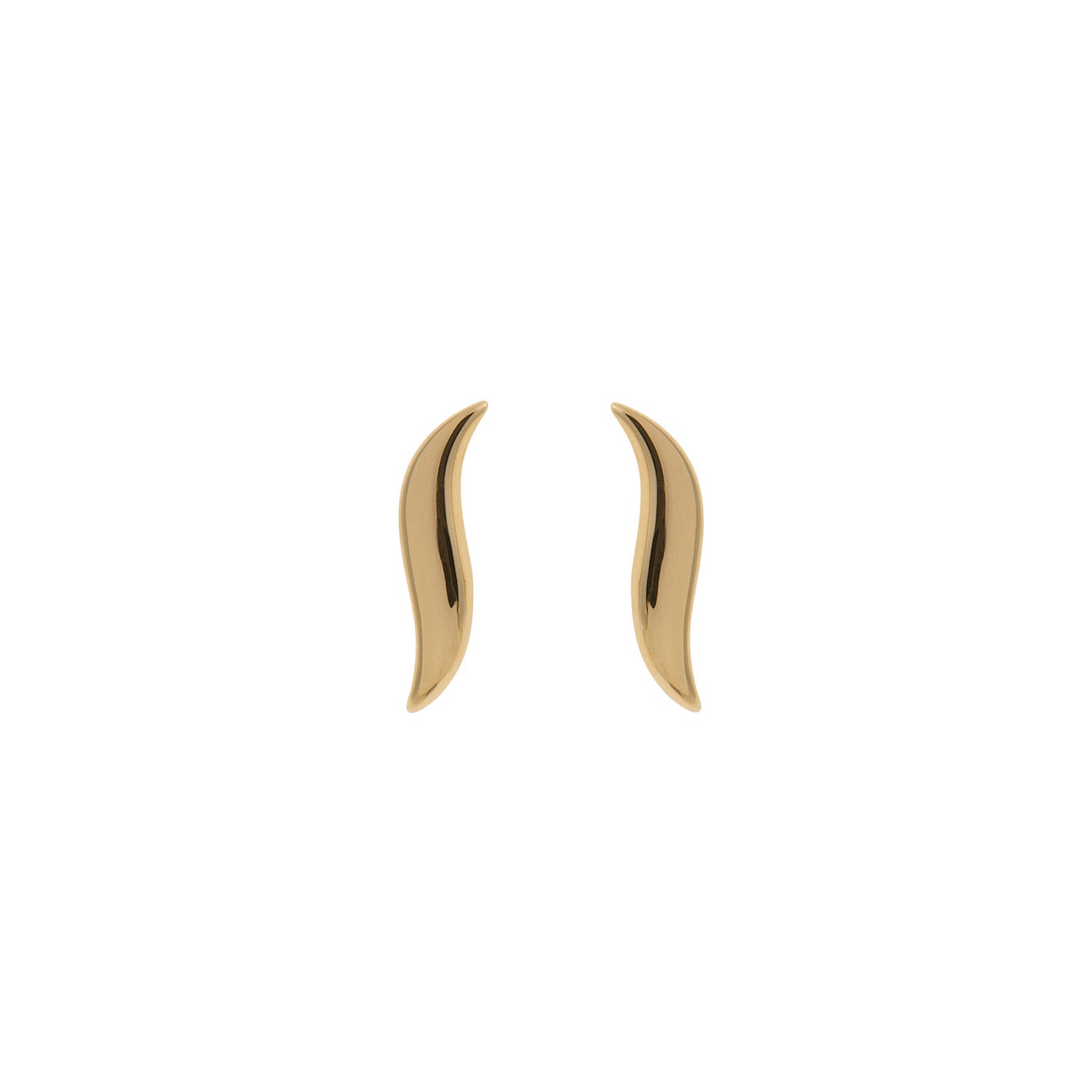 Gold S Earrings