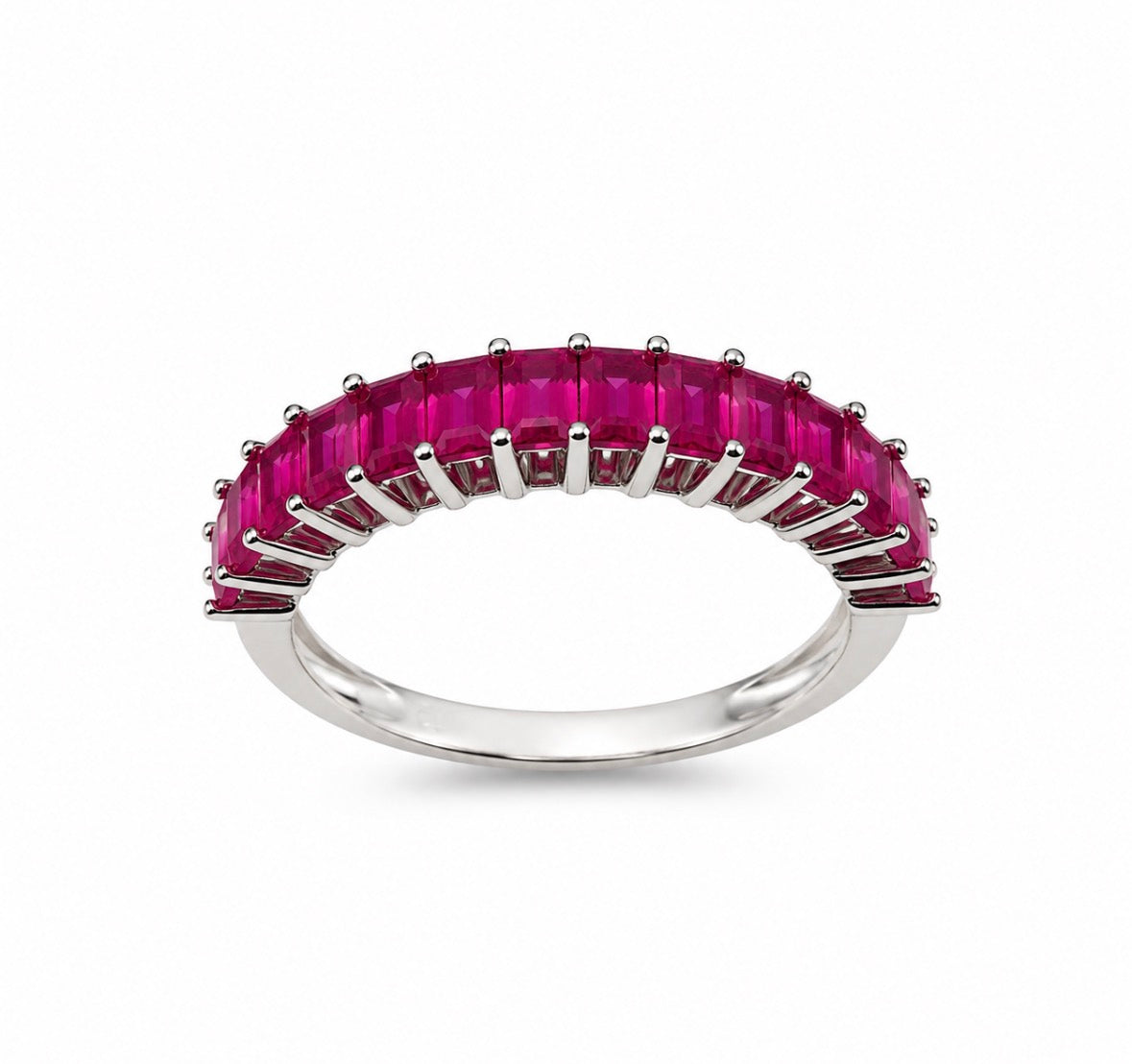 Baguette Ruby ring