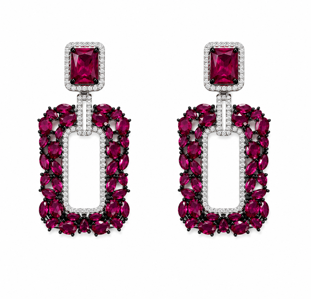 Radiant Geometry Red
