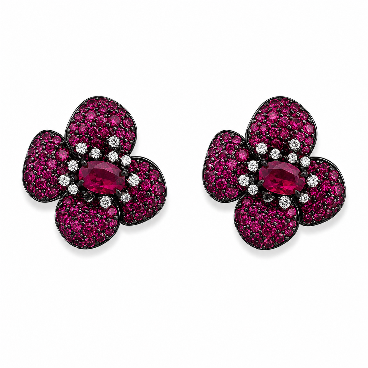 Midnight Blossom Red