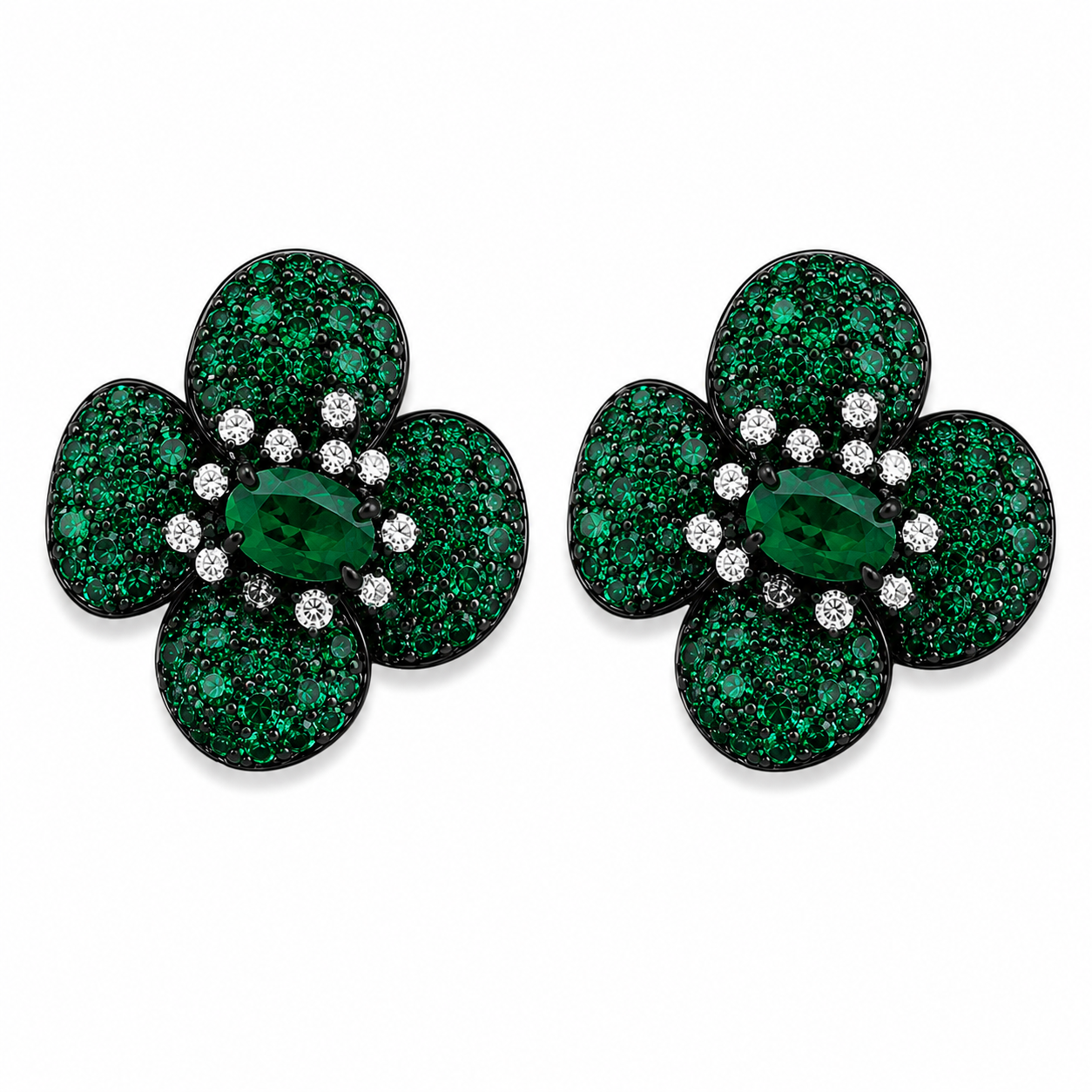 Midnight Blossom Green
