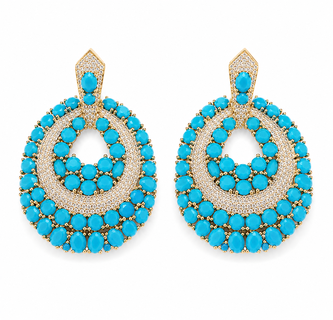 Aegean Turquoise Earrings