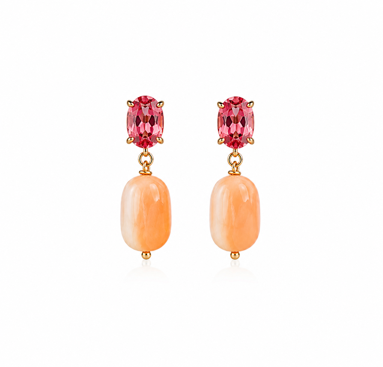 Natural Coral Red Stone