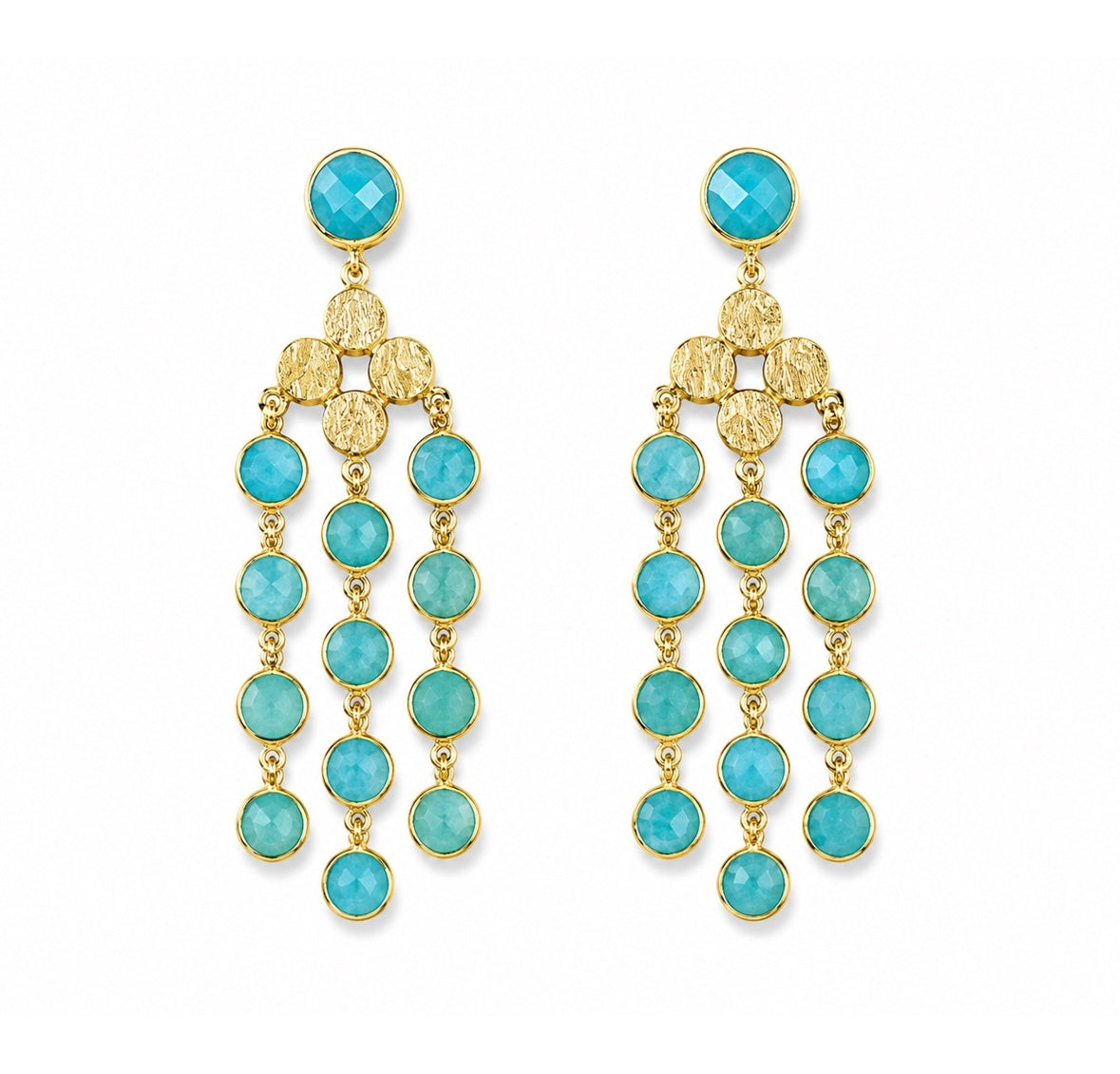 Amazonite Chandeliers