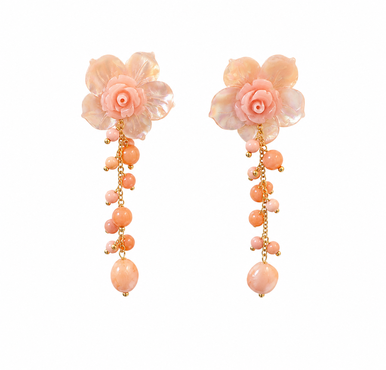 Coral Flower Drops