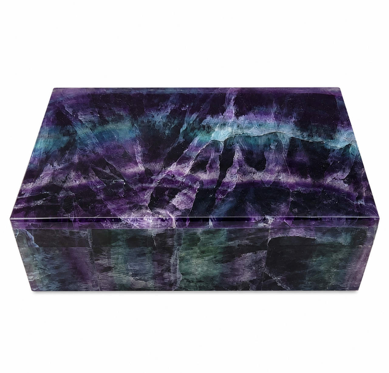 Natural Fluorite Box