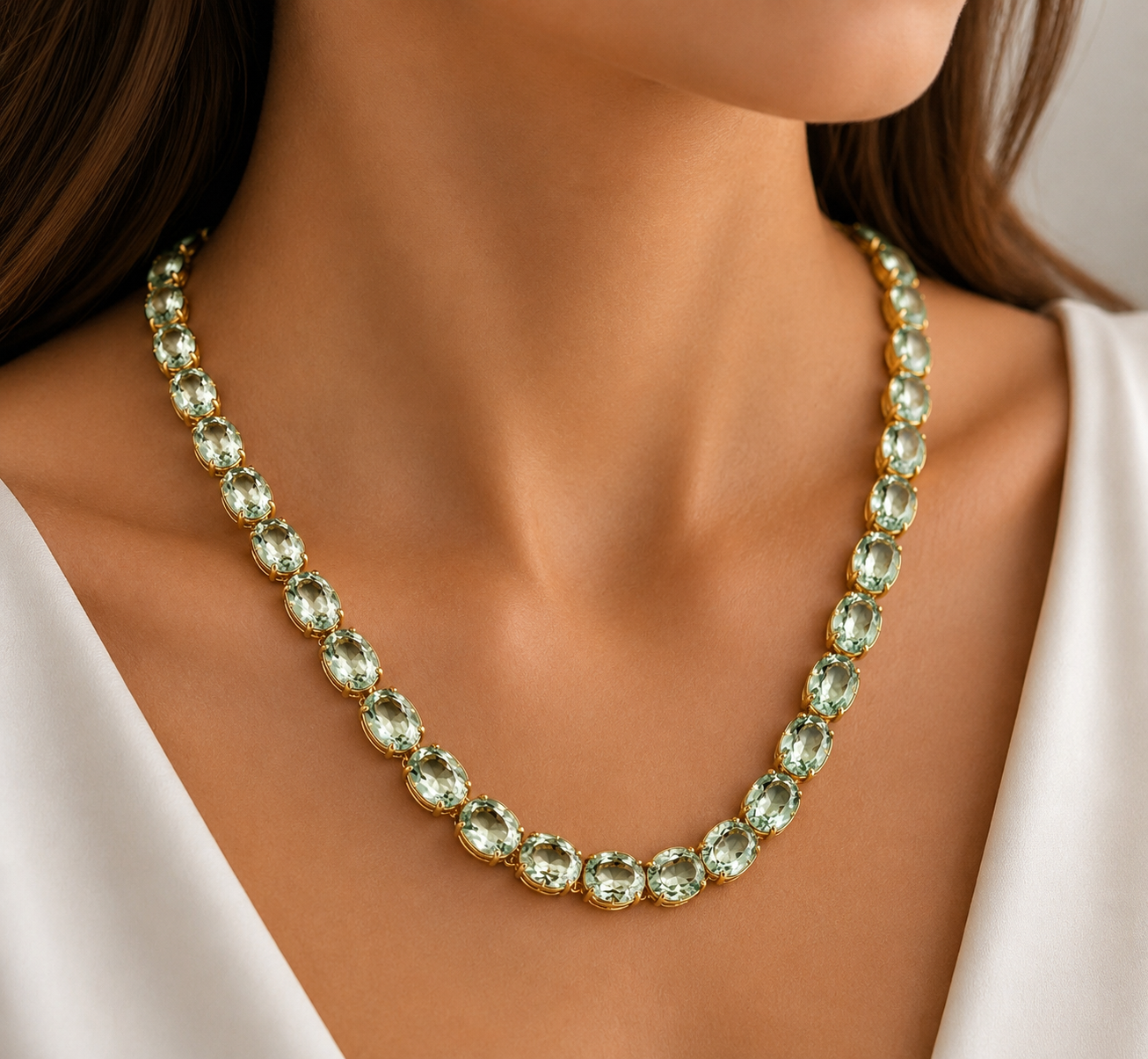 Green Amethyst Glow