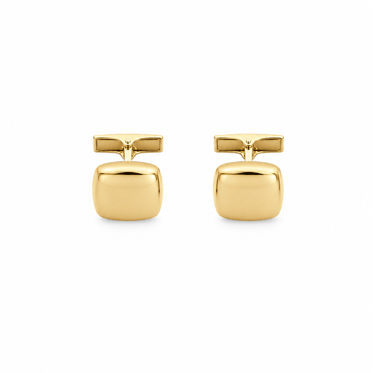 Gold Square Cufflinks