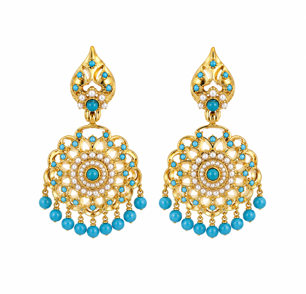 Mediterranean Chandelier Earrings