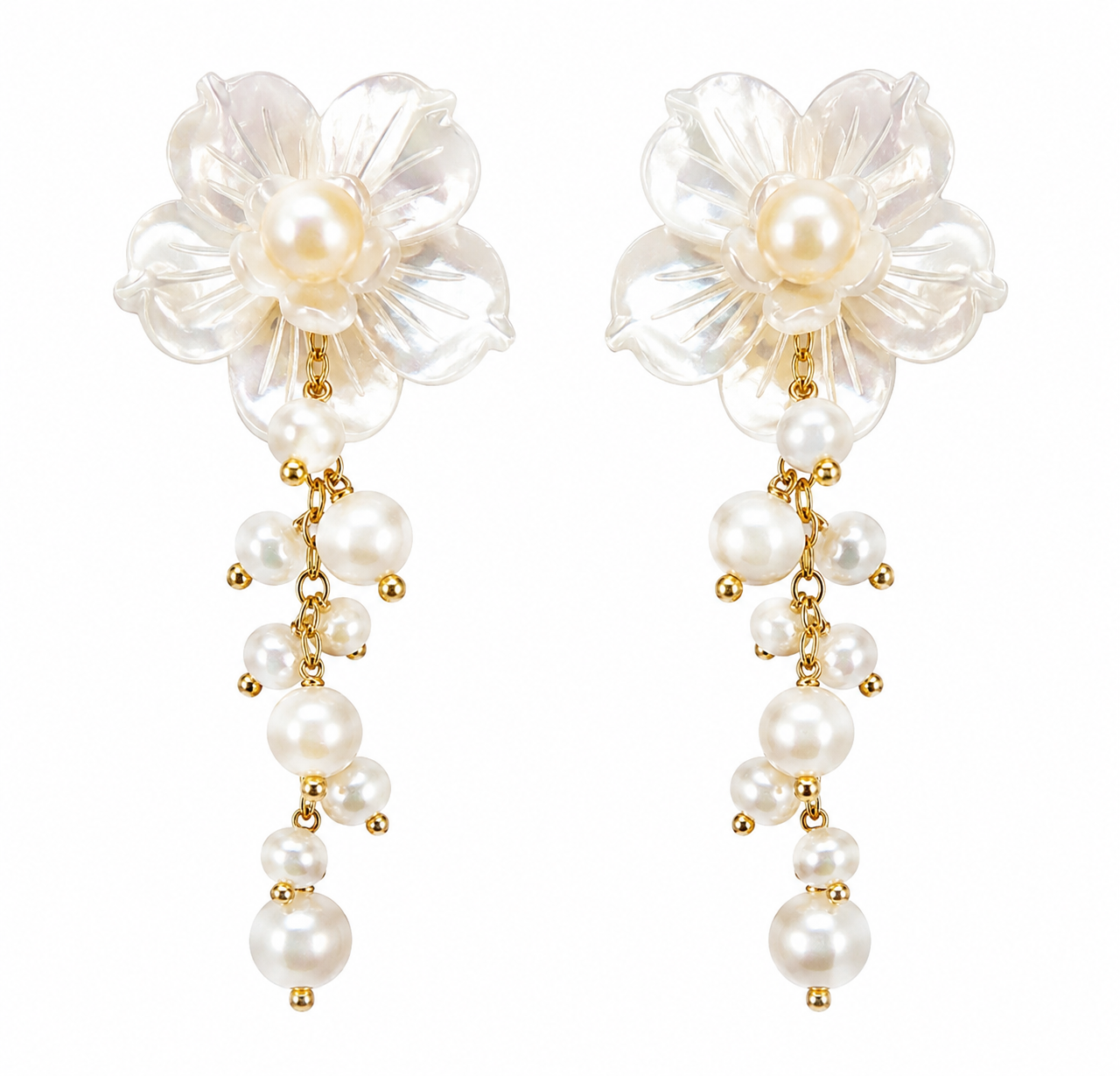 Pearl Flower Drops