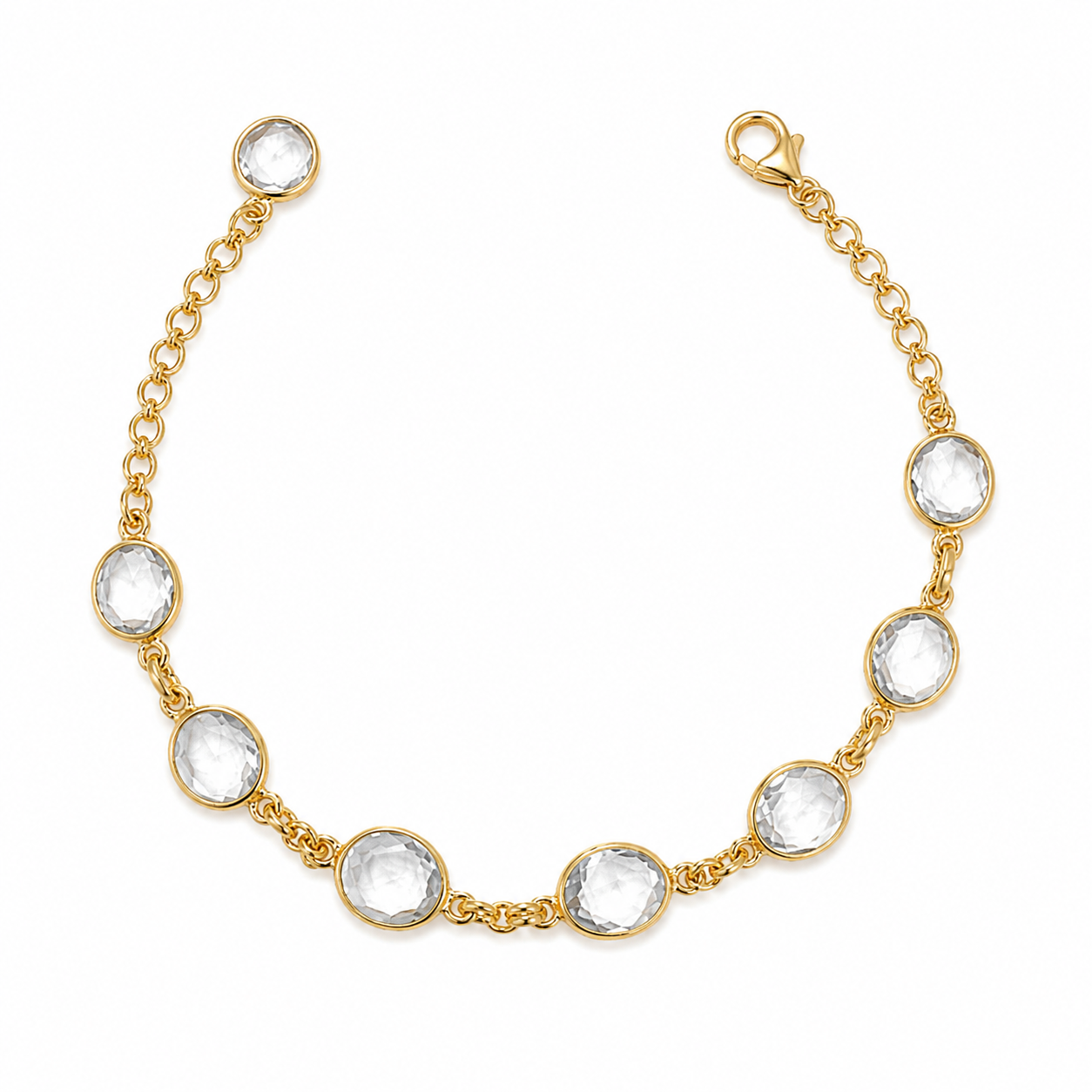 Green Amethyst Bracelet