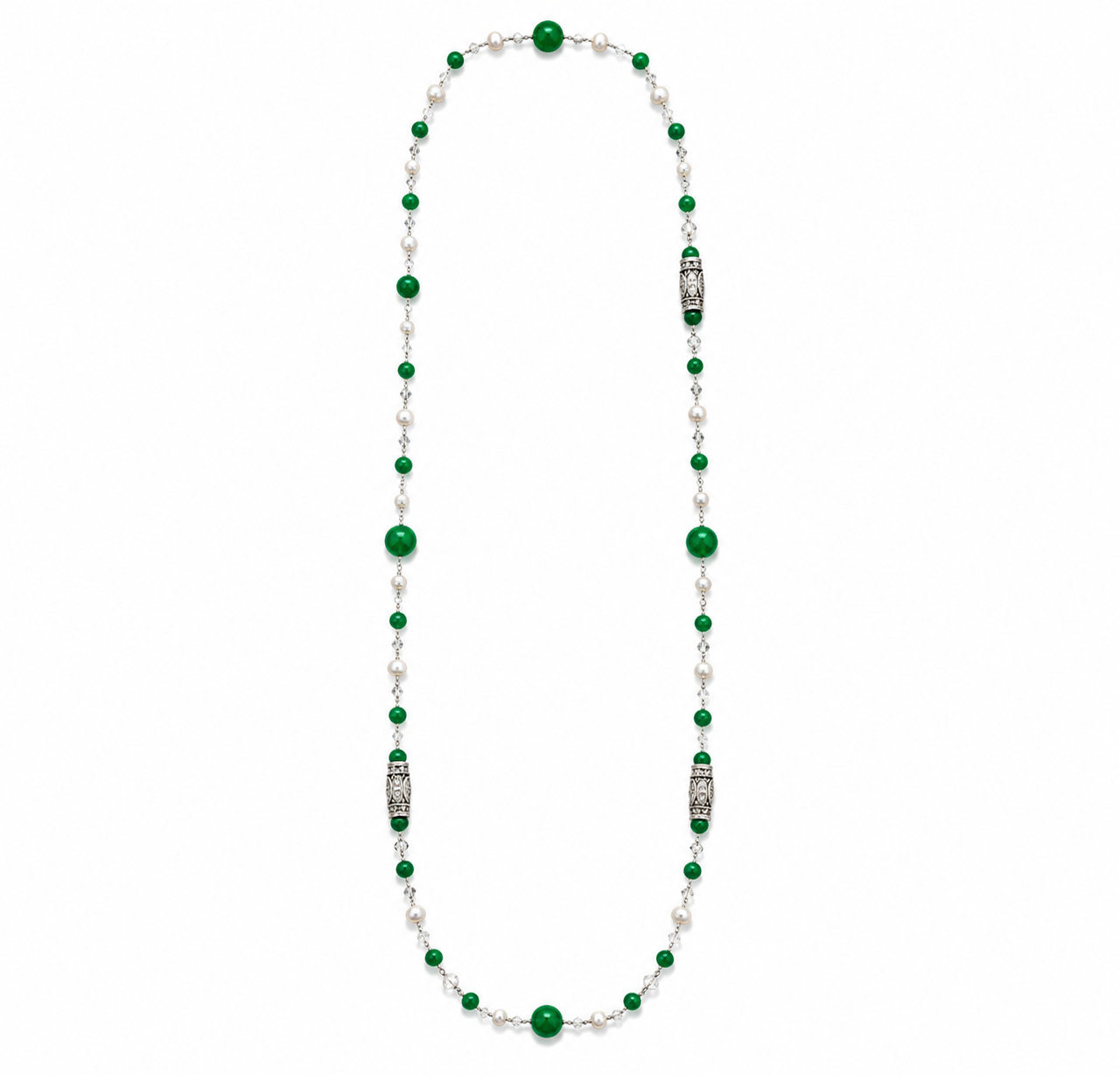 Green Pearl Necklace