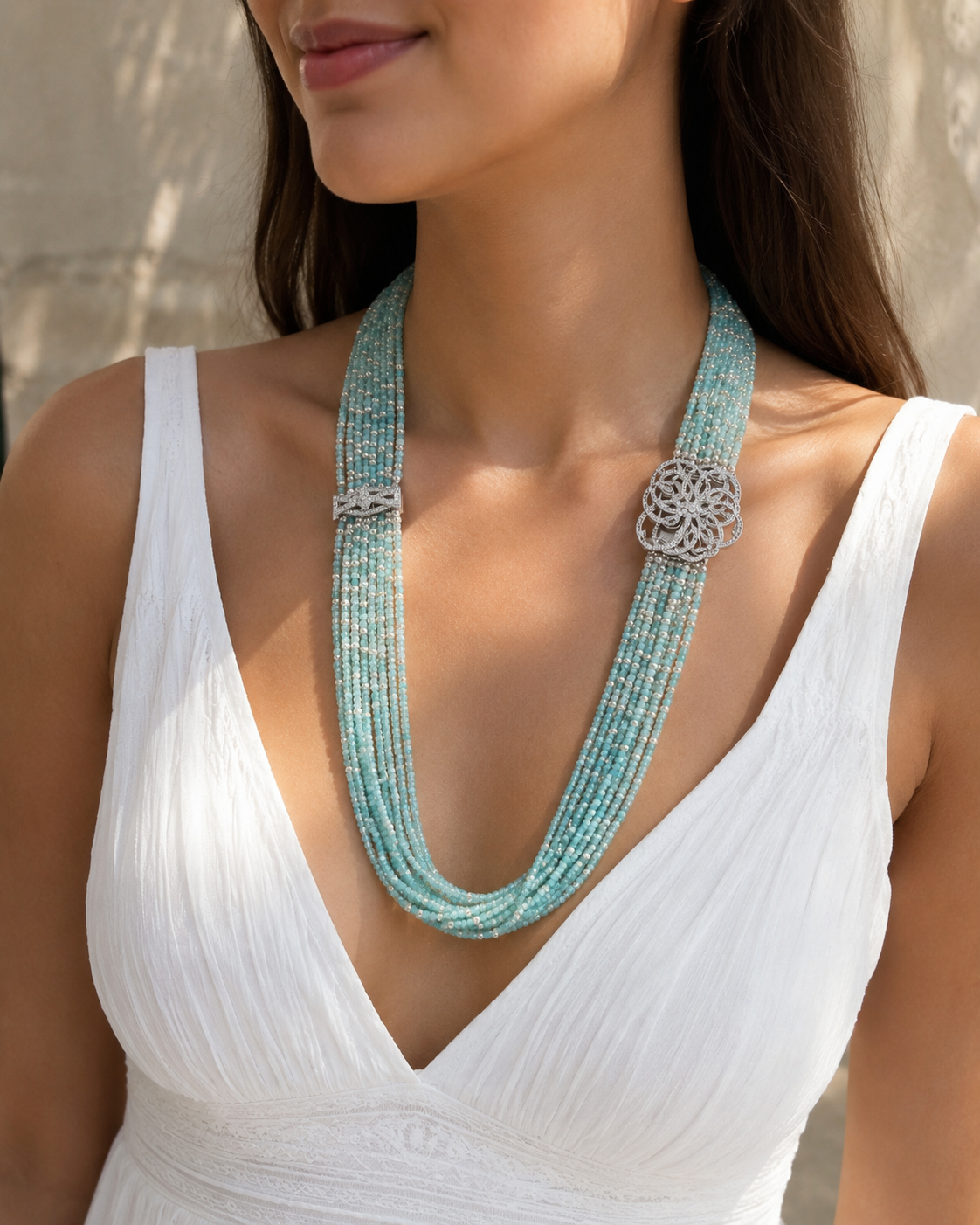 Amazonite Royal Necklace