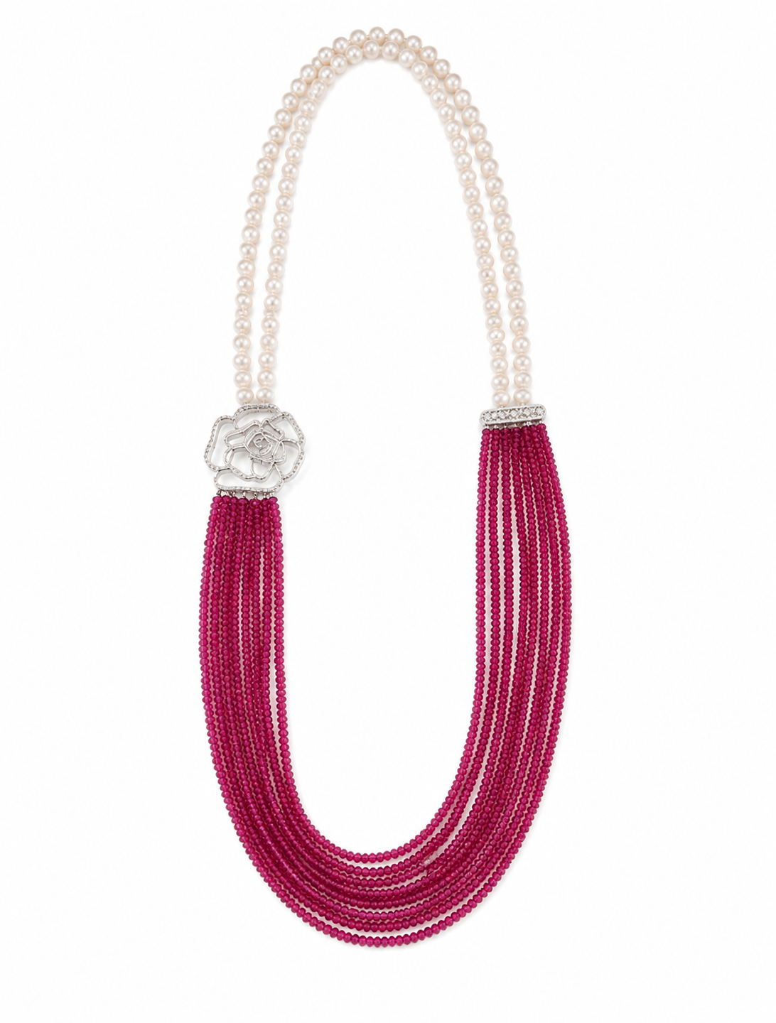 Fuchsia Elegance Necklace