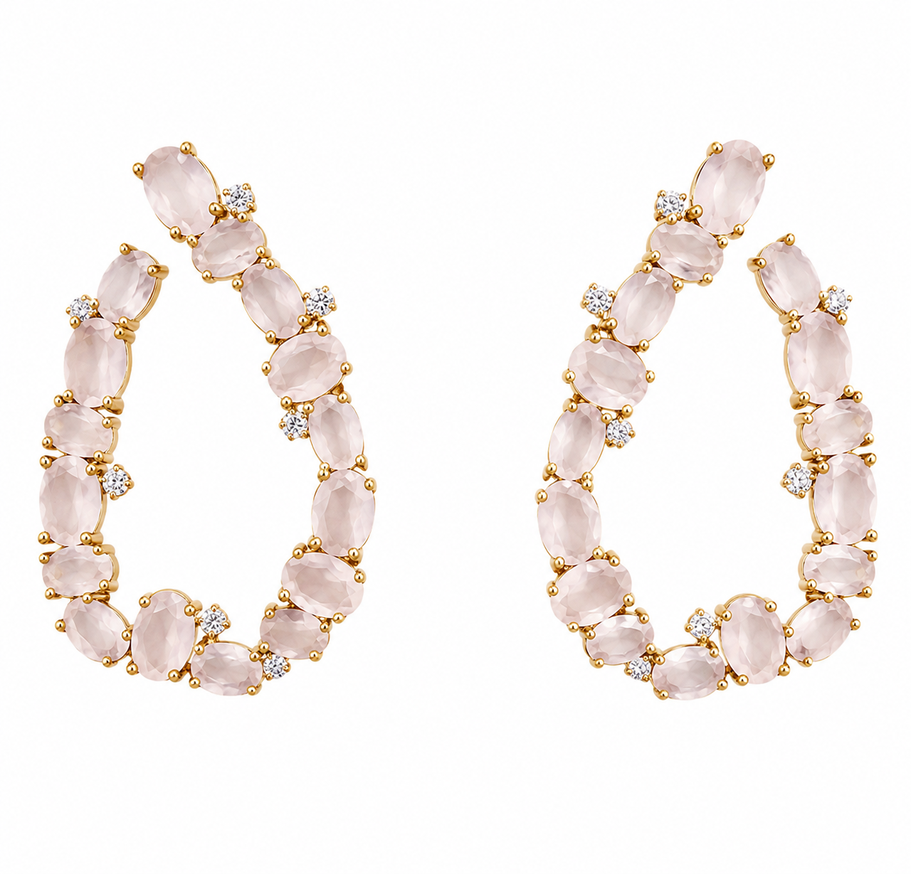 Rose Drop Earrings