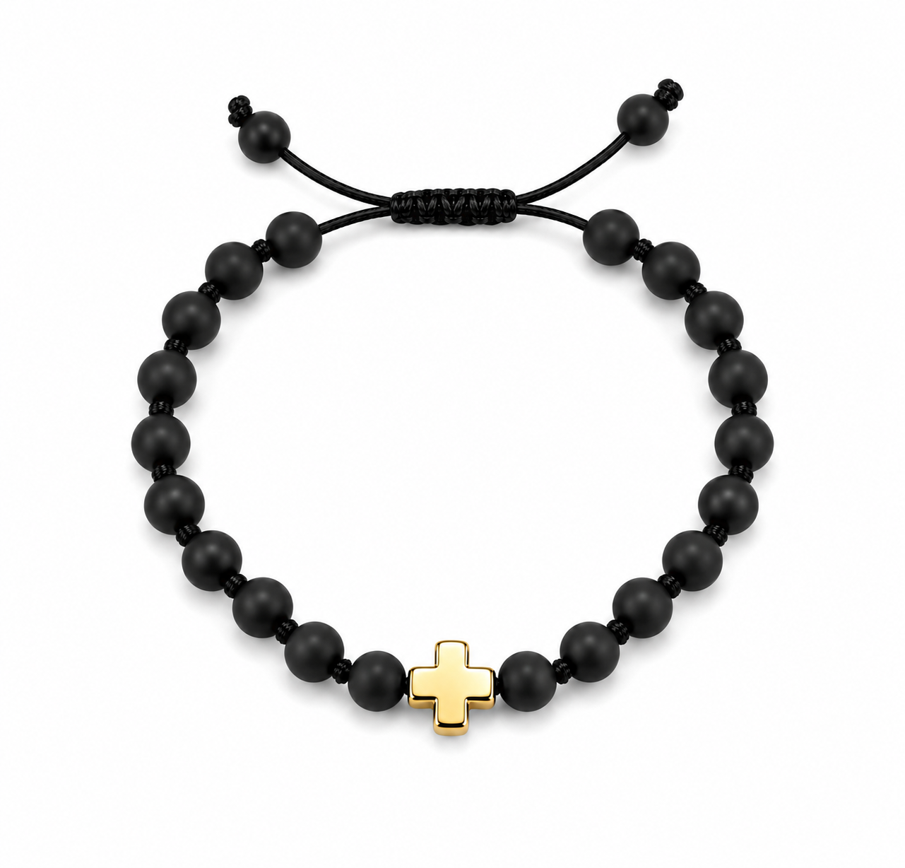 Gold Cross Bracelet