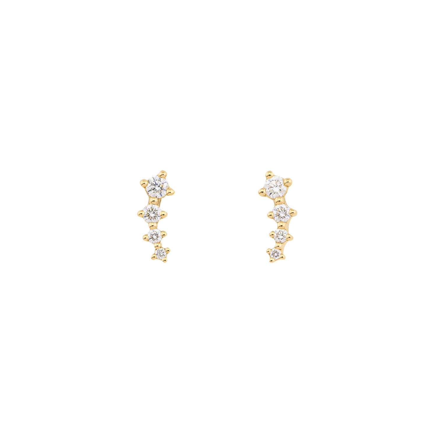 Climber Diamond Earrings