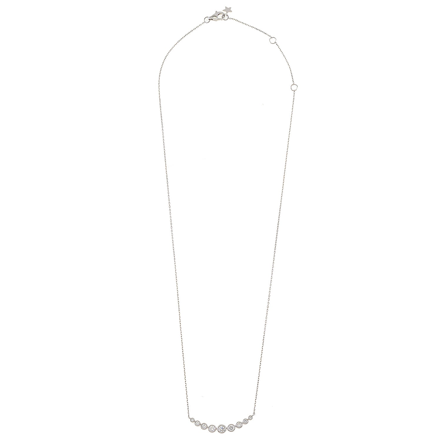 Diamond Bar Necklace