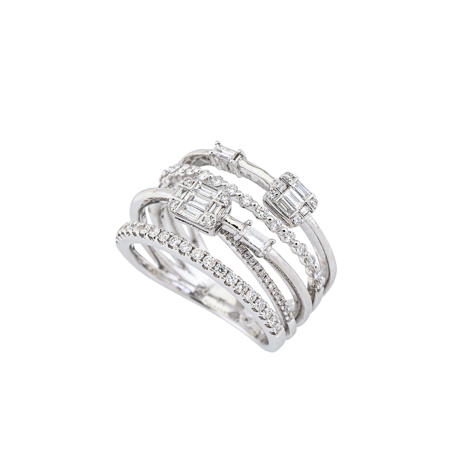 Multi-Series Diamond Ring