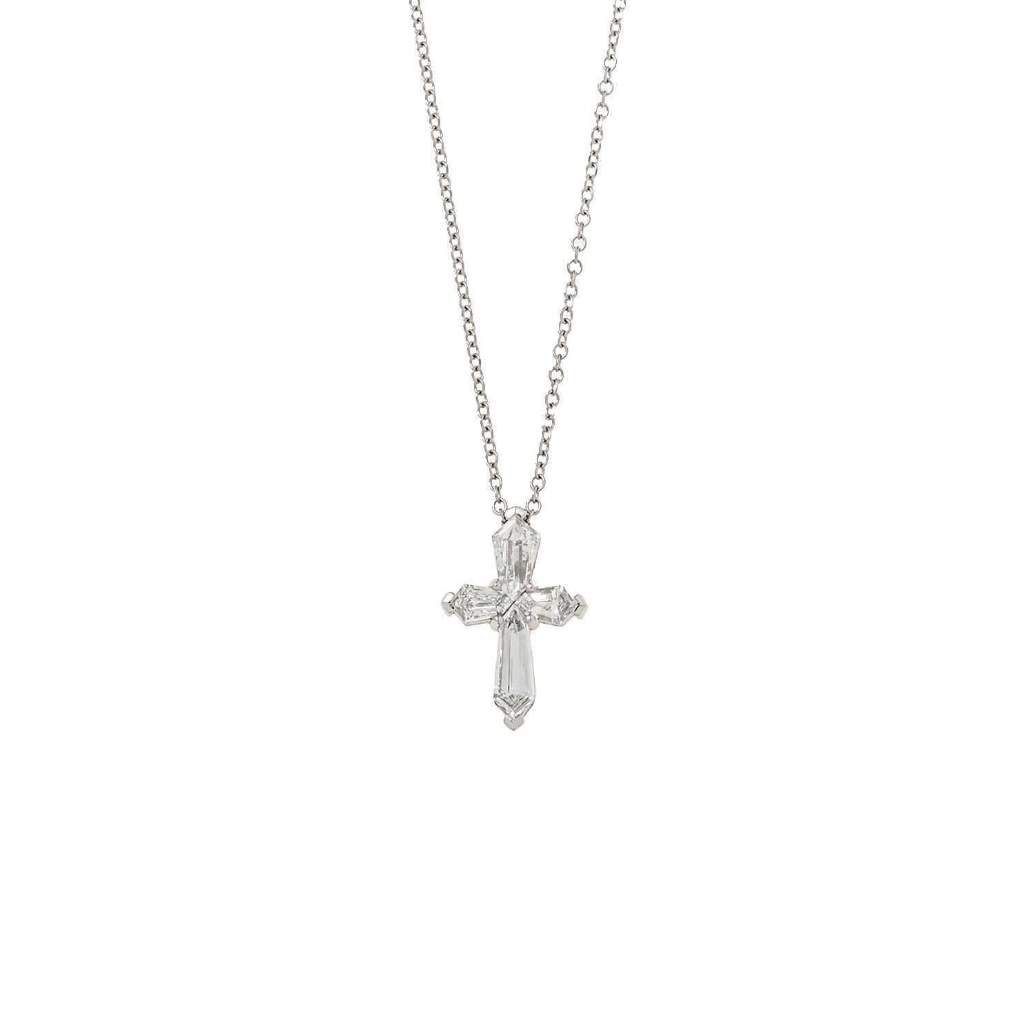 White Diamond Cross