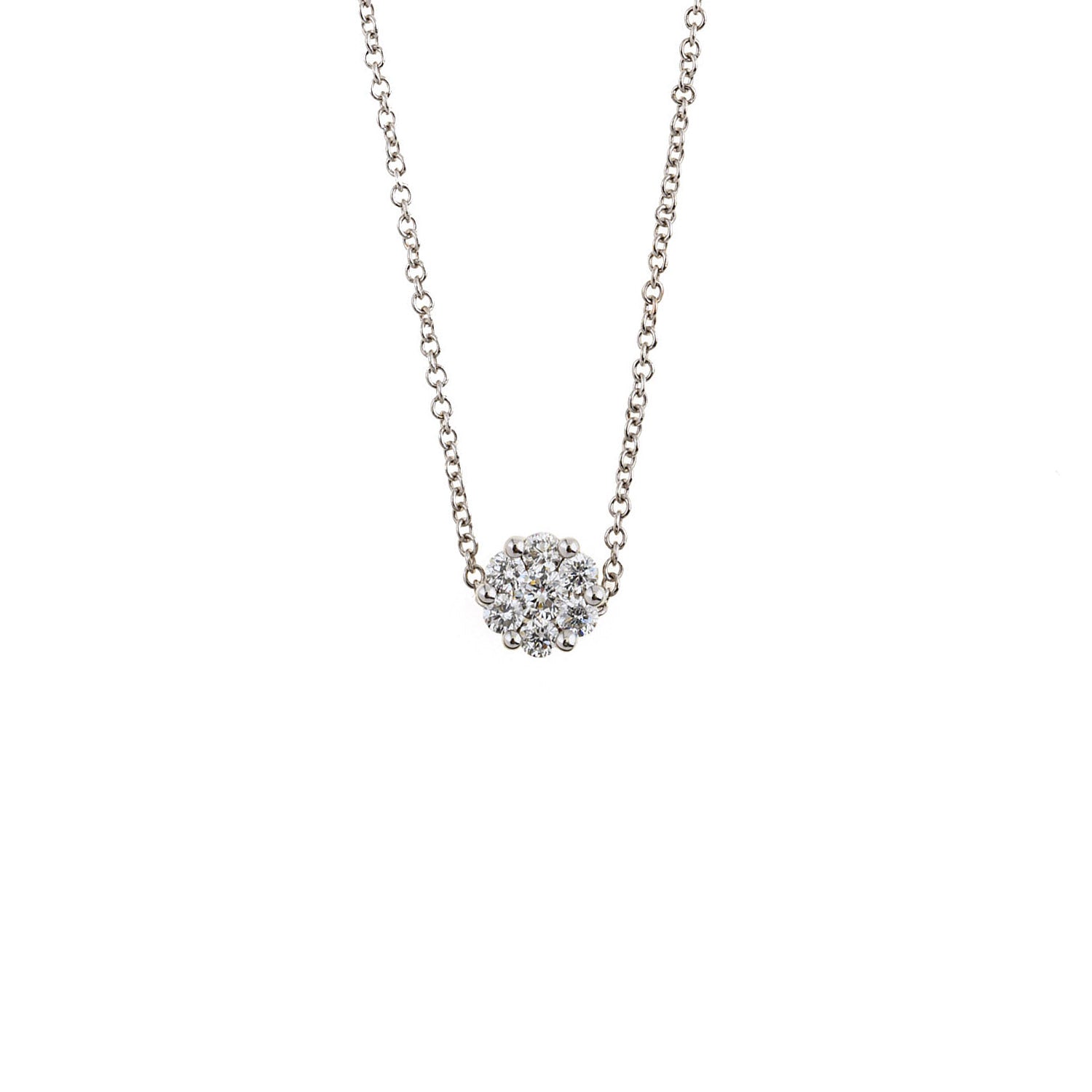 Multi-Diamonds Necklace