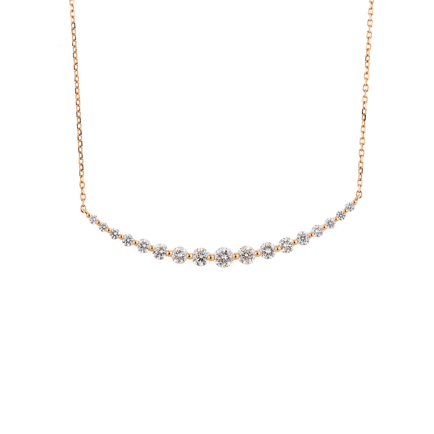 Bar Diamond Necklace