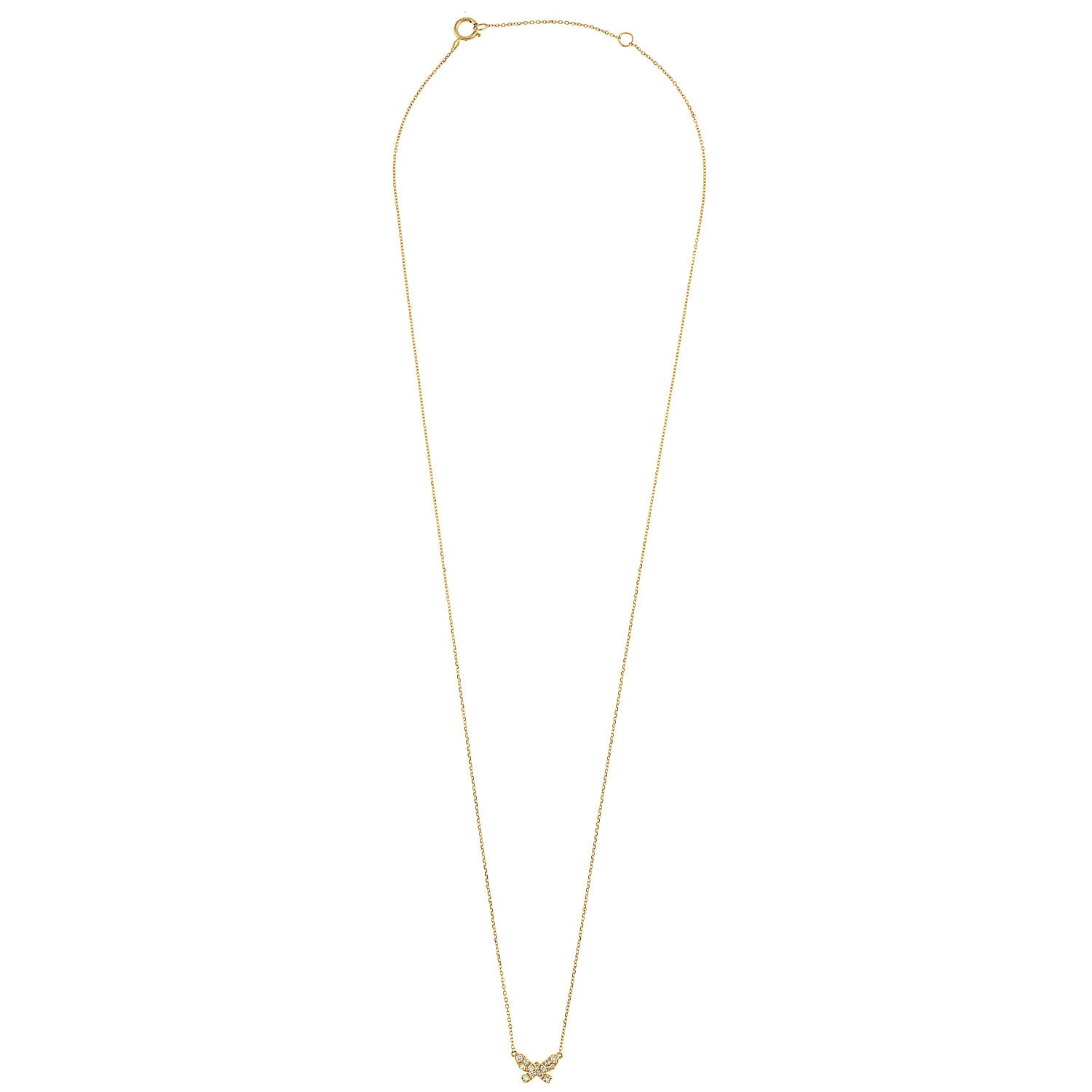 Butterfly Diamond Necklace