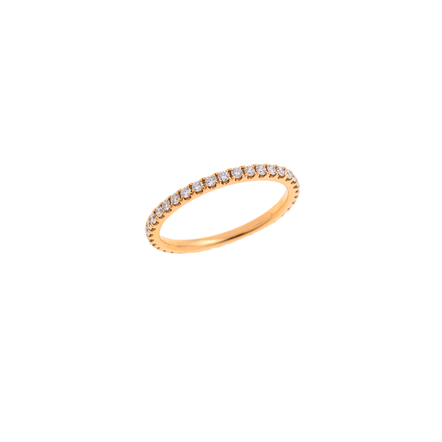 Diamond Rose Gold Eternity ring