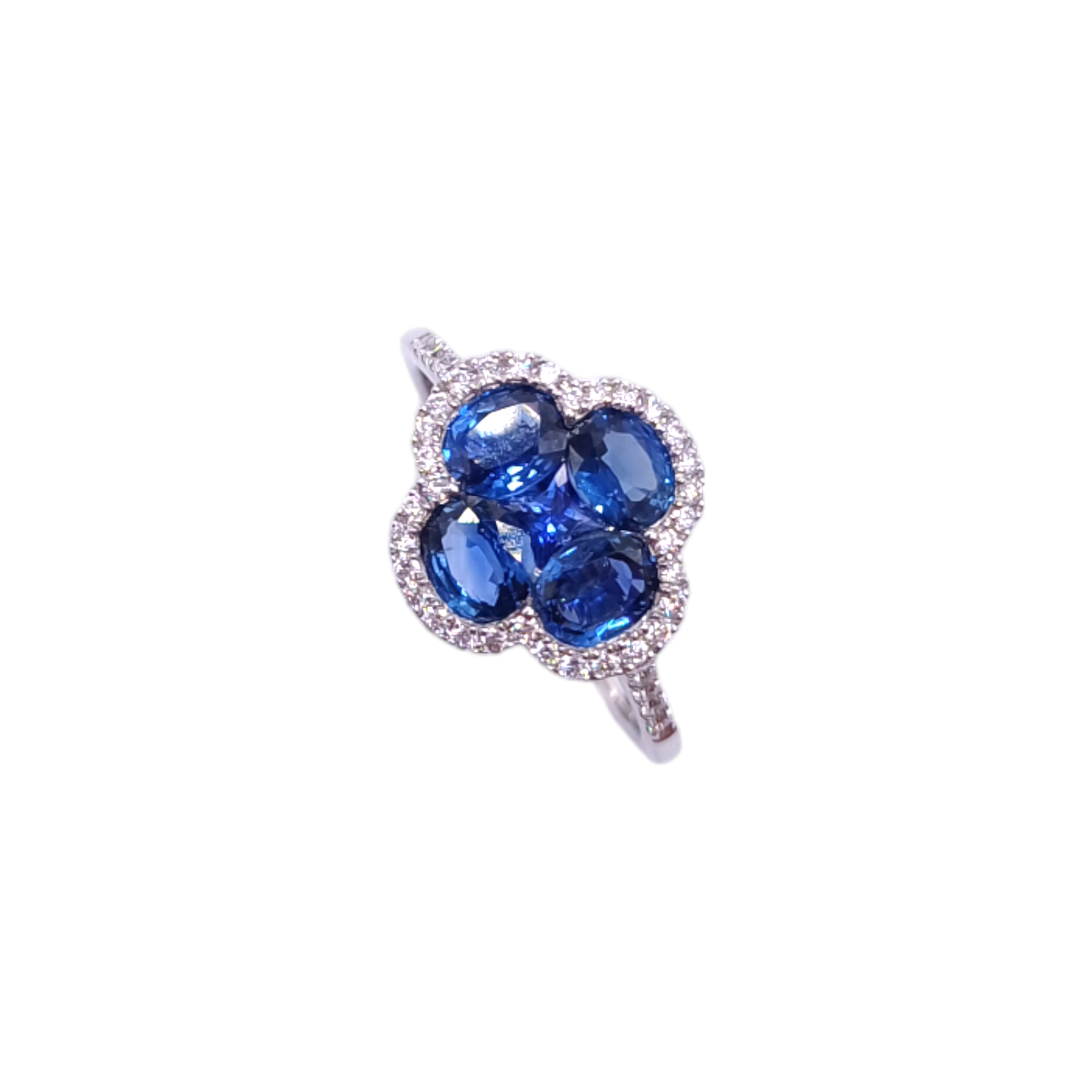 Sapphire And Diamond Ring